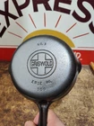 Fully Restored GRISWOLD #3 Cast Iron SKILLET 6" Medium BLOCK LOGO Seasoned Flat