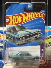 Hot Wheels 64 Impala Super Treasure Hunt Layin Low 45 In Protector Lk