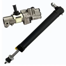 1963 - 82 Corvette Power Steering PS Cylinder Ram + Control Valve C2 C3 NO CORES