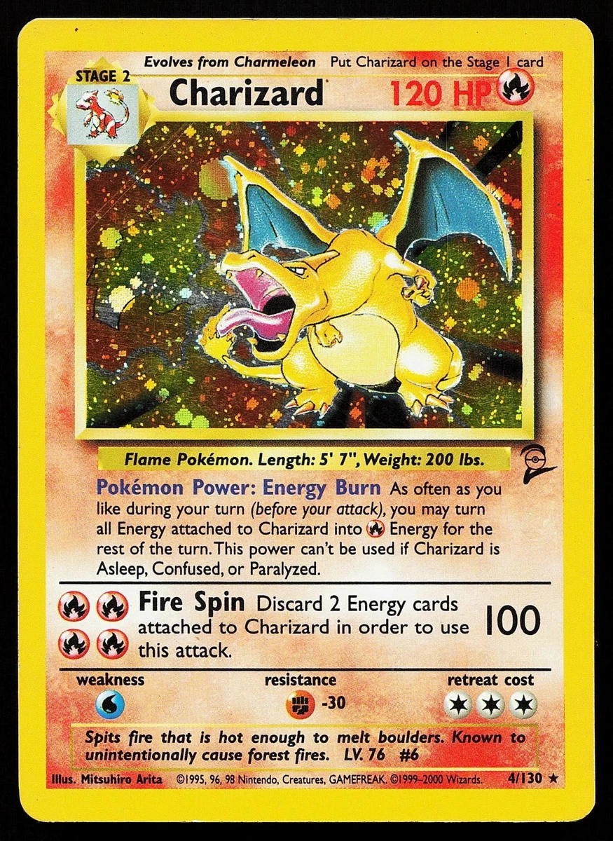 Preços baixos em Charizard Pokémon TCG Conjunto Base 2 Jogos de