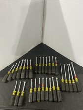 HUGE LOT OF 30 KLEIN TOOLS SAE HOLLOW SHANK N...