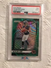 2024 PANINI PRIZM #301 CALEB WILLIAMS GREEN WAVE RC ROOKIE CARD PSA MINT 9
