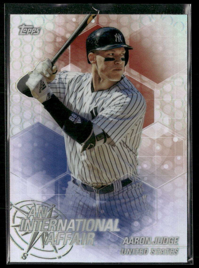 2018 Topps Chrome Update #IA-AJ Aaron Judge An International Affair