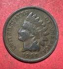 1909 US Indian Head Cent! VG/FINE! Lower Mintage! Old US Coin! Last Year!