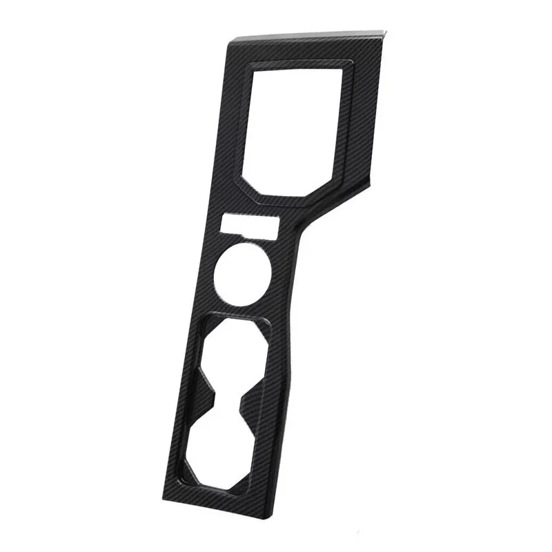 Carbon Fiber Gear Shift Panel Cover For 2024 Mitsubishi Triton MV Accessories - image 3 of 4