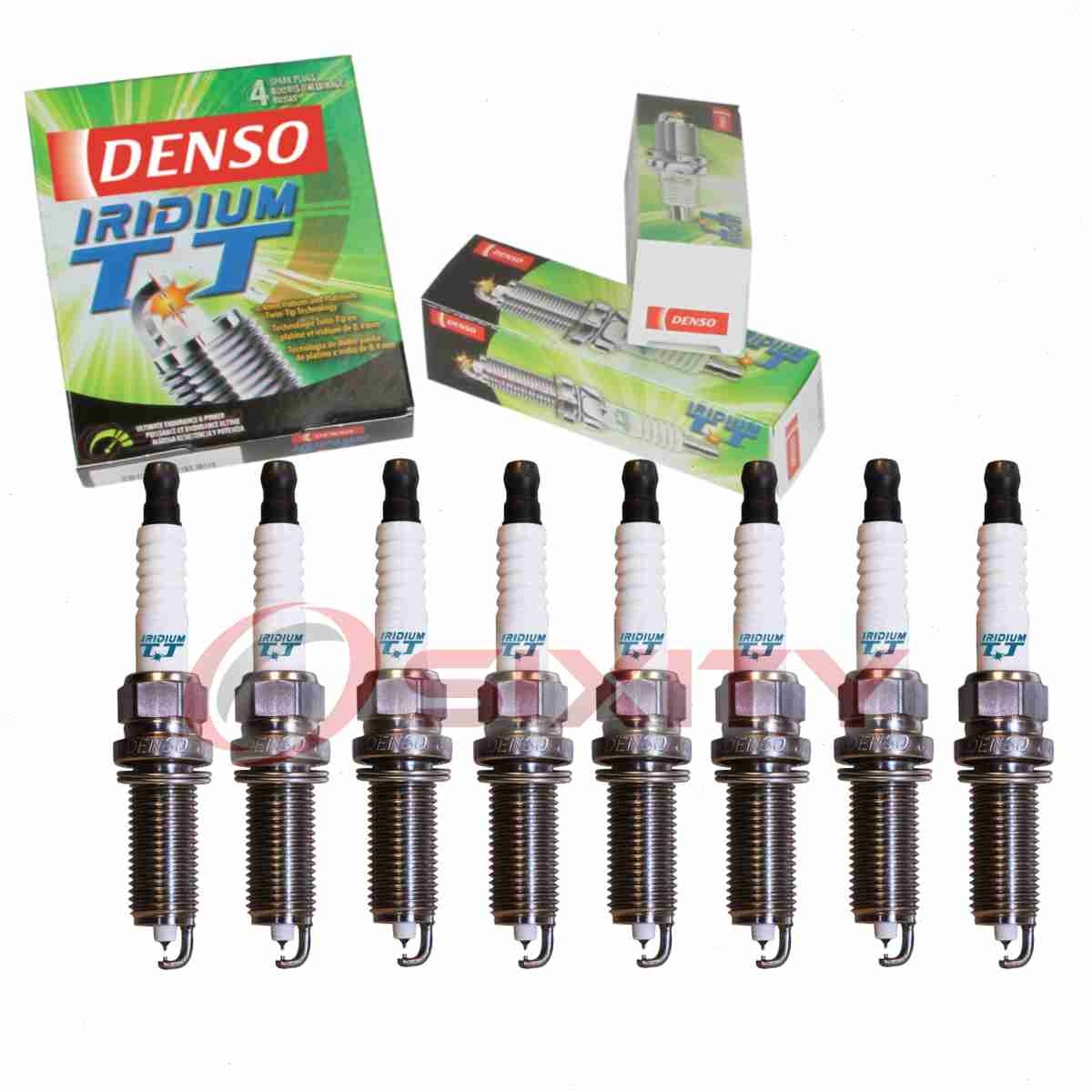 8 pc Denso Iridium TT Spark Plugs for 2013-2016 Mercedes-Benz S550 4.6L V8 pa