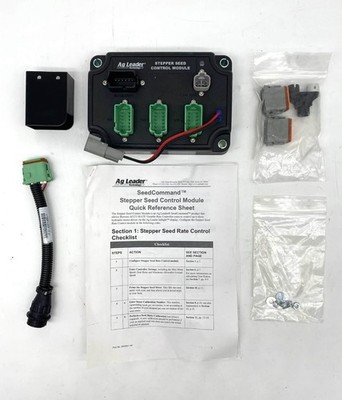 Ag Leader 4001385 Stepper Seed Control Module w/ Cable 4001455-1 & More 