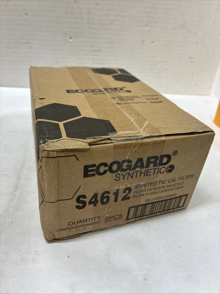 Filtro de aceite de motor-GAS, Natural Ecogard S4612 6 piezas Foto 2 de 2