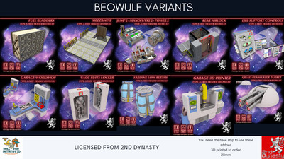 Beowulf - 2nd Dynasty - Variants - 28MM