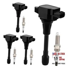 Ignition Coil UF549 Pack Iridium Spark Plugs Ignition Coil with Spark Plug