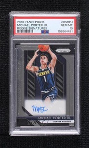 Michael Porter Jr. 2018 Prizm #RS-MPJ Rookie Signatures