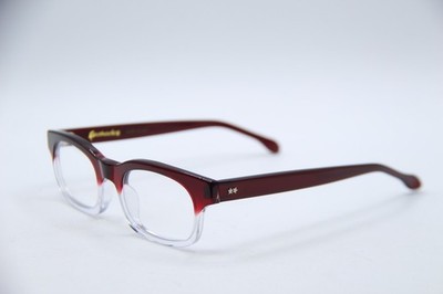 NEW SPECTACULARS RUSTY C24 VIOLET CLEAR FADE AUTHENTIC EYEGLASSES 47-21 K1