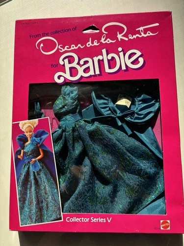1984 Mattel Barbie Oscar De La Renta Collector Series V Fashion Set #9259 NIB!