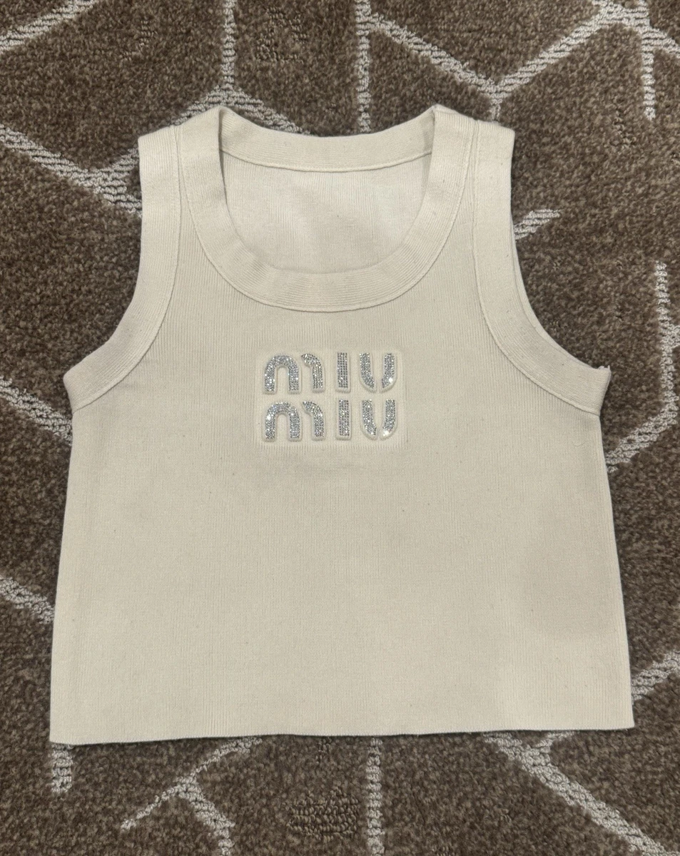 Women's Tank Tops Miu Miu for sale - eBay
