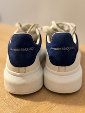 Alexander McQueen Kid's Oversized Lace-Up Leather Sneakers 28 Eu (11 Child Us)