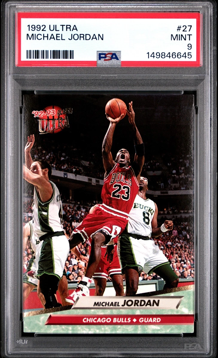 Michael Jordan 9 Graded Basketball Trading Cards Sports