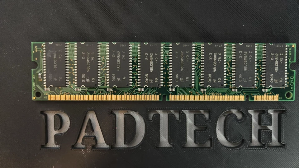 POWMEM Vintage  128MB   SDRAM 168pin Memory  133MHz micron chips (Tested) - Image 2 of 3