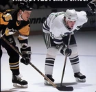 HOCKEY  PHOTO PRINT KEVIN DINNEN HARTFORD  AND G PITTSBURGHORD DINEEN