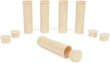 Sleeves & Plugs for Pool Fence Hole Deck Caps ＆ Beige Color 