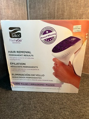 Silk'n Flash & Go Hair Removal System 5000 Pulses PK103996D- New Sealed -$199.99