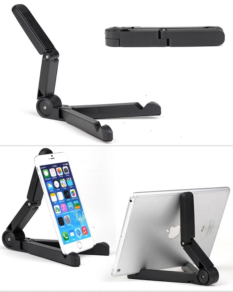 Desk & Travel Stand Holder Mount for Galaxy Tablet Tab iPad 2 3 4 Air Mini#A - Image 3 of 4