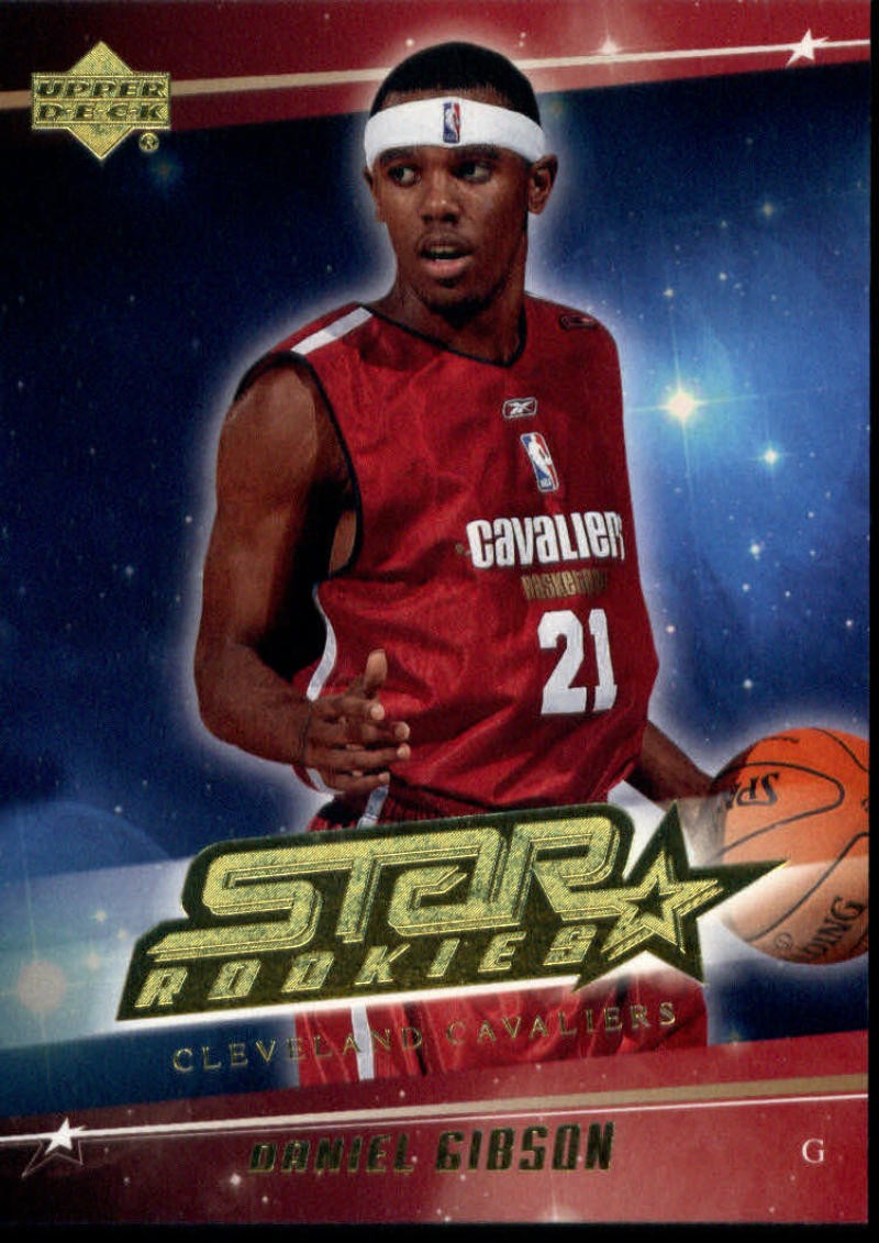 2006-07 UPPER DECK #239 DANIEL GIBSON RC ROOKIE BASKETBALL