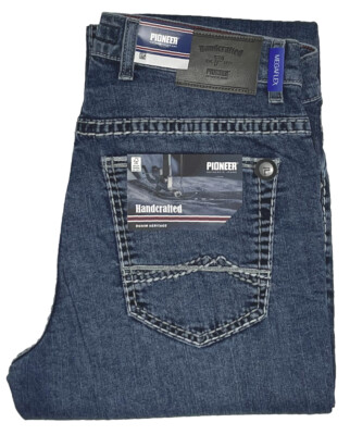 Pioneer Rando W 42 L 34 Handcrafted Megaflex Jeans Blau 16541.6752.6824 2.Wahl