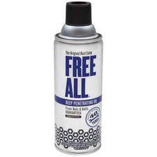 Free All RE12 11 Ounce Aerosol Can Rust Eater and Lubricant Loosens Rusty Parts