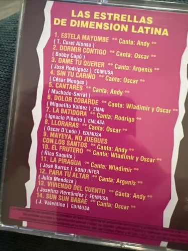 Die Sterne der lateinischen Dimension CD (1989) Oscar D'Leon - Bild 2 von 3