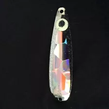 High Percentage Salmon Trolling Spoon With Hyper Vis Tape Not Paint 4 3/4”