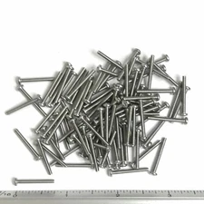 (PKG of 100) 2-56 x 3/4" Machine Screw, Phillips Pan Head, 18-8 Stainless Steel