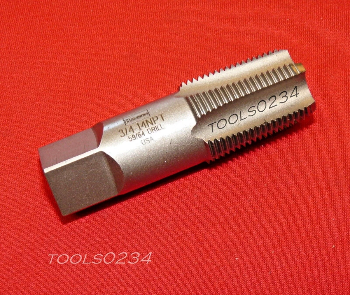 1/4 NPT Tap 7/16in Drill : Aazon.in - Foto 6