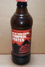 Out Of Your Gourd Pumpkin Porter 12 oz. Beer Bottle RedHook Brewery - 2013