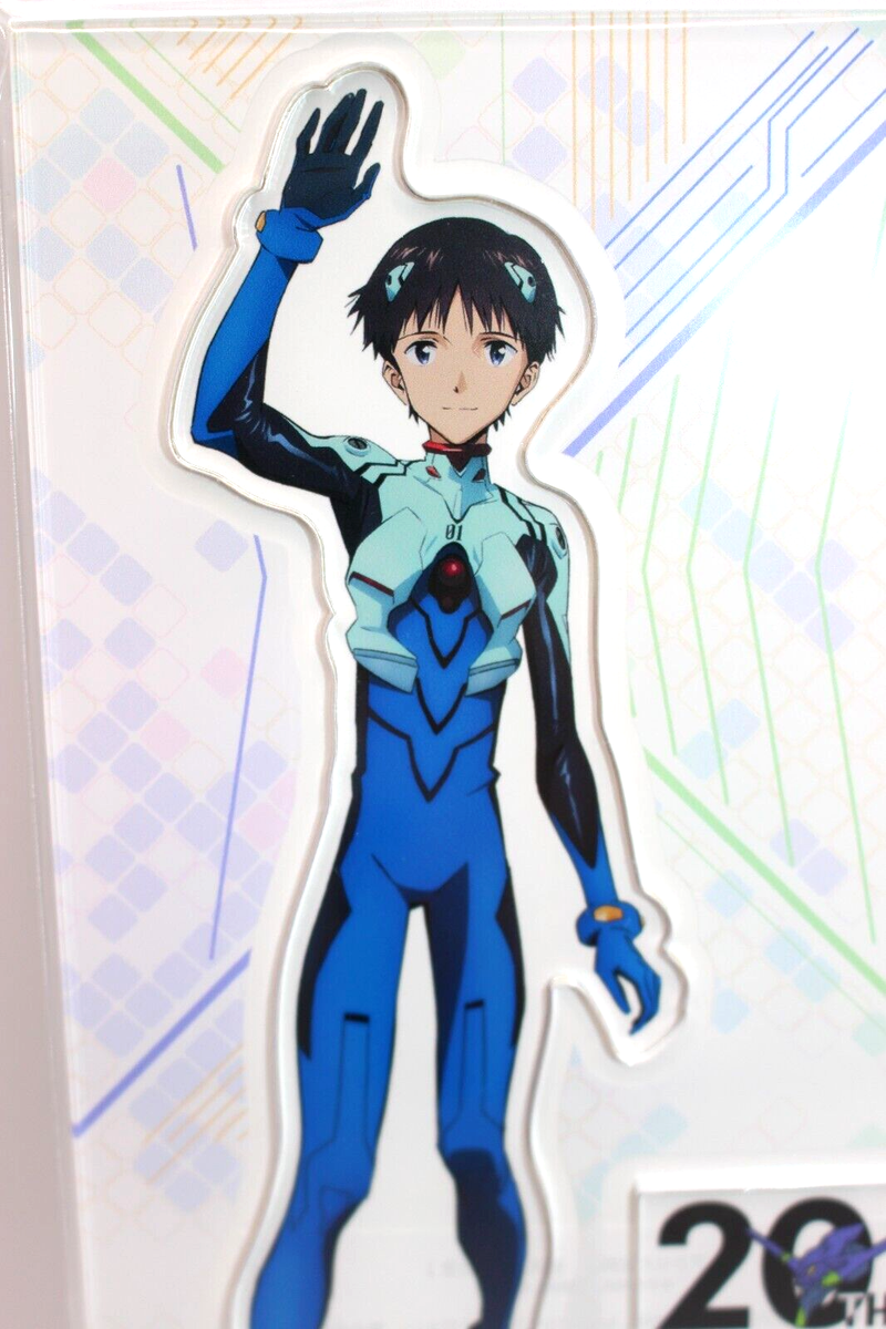 Neon Genesis Evangelion Acrylic Stand EVA STORE 20th Anniversary