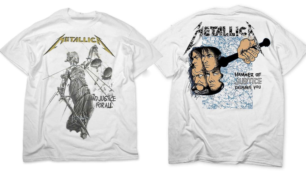 Vintage Style Metallica - And Justice For All T-shirt