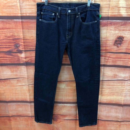MENS LEVIS 502 DARK WASH BLUE JEANS SIZE 34/34 | eBay