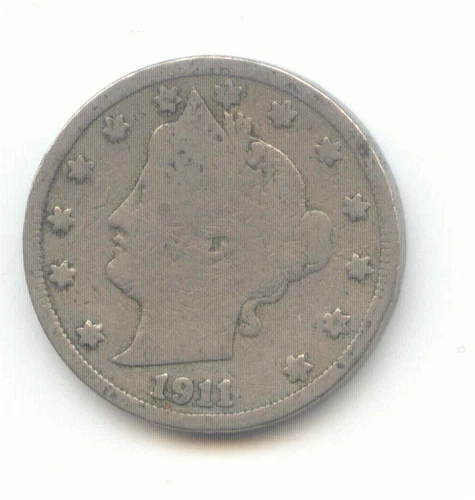 1911-P Liberty Nickel — photo from another recent sale