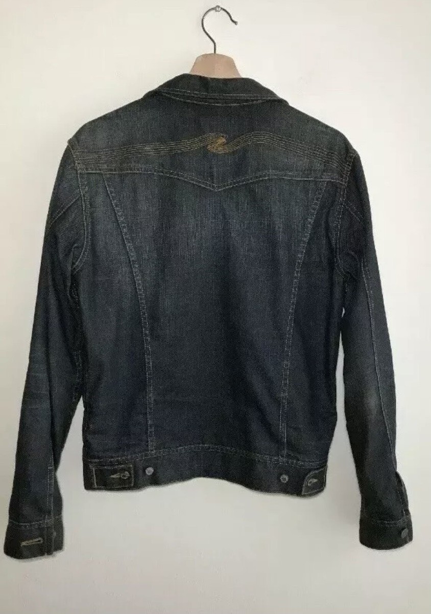 ジャケット・アウター nudie jeans conny dry black coated Nudie Conny Dry Black Coated denim jacket - L@@K | Styleforum