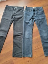 2 Pair Boys PREOWNED EUC LEVIS JEANS - SLIM SIZE 18 REGULAR 