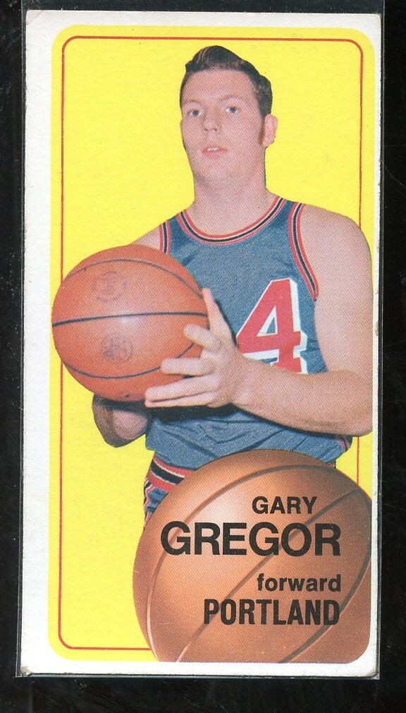 1970-71 TOPPS #89 GARY GREGOR PORTLAND VGEX E011246