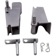 Snow Plow Mount Pocket Set Receiver for Western Snow Plow 67858 42496 67859