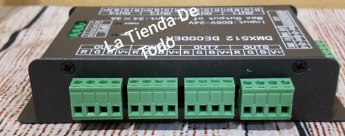 HIGH POWER LED DMX 512 OR DMX512 DECODER 24 CHANNEL READ - Picture 4 of 6