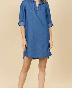 denim tunic dress