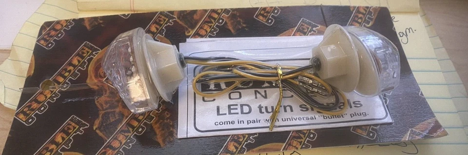 BRAND NEW  Rumble Concepts Honda CBR600R Ghost Flush Mount LED Signals RU27891 - Image 2 of 2