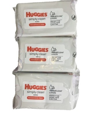 huggies face and hand wipes