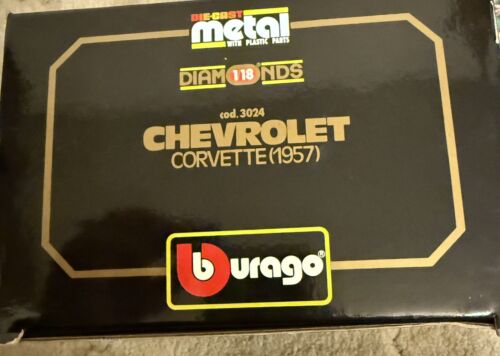 Diamonds 1:18 Die Cast 1957 Pink Corvette New In Box - Picture 5 of 5