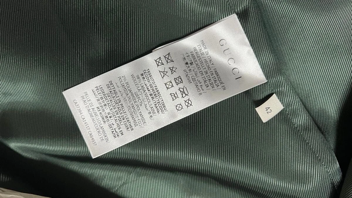 GUCCI cappotto giacca viola vintage taglia 42