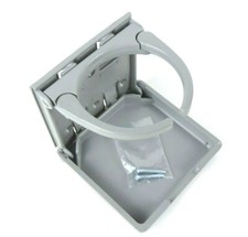 2-gray Auto Car Suv Truck Van Boat Utv Suv Folding Adjustable Cup Drink Holder2