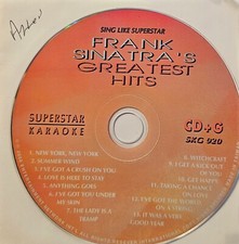 920   FRANK SINATRA  SUPERSTAR KARAOKE CDG DISC