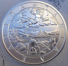 2 oz. 2022 MINT CLUB #1 Limited Edition 500 - 50mm BU round .999 fine silver 78.21 per troy oz